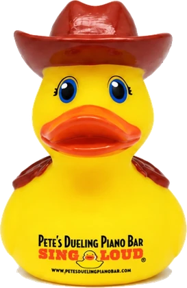 Fully custom molded Nash Ducks piece shown at 2.0 inches tall